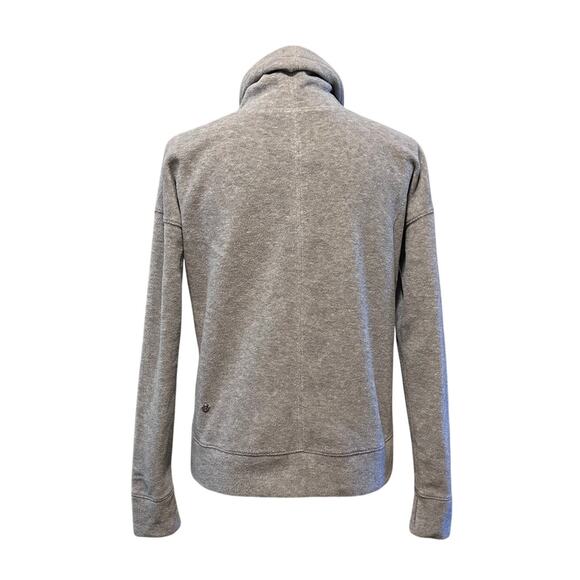 Lululemon Women’s Top Size 4 Gray Go Forward Pullover Cowl Neck Long Sleeves - Picture 3 of 9